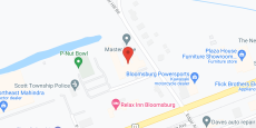 Brookdale Bloomsburg in google map
