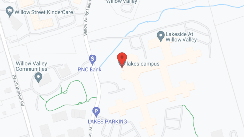 Map of the neighborhood around Lakeside At Willow Valley
