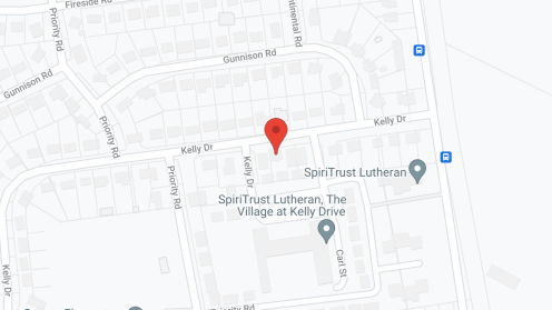Map of the neighborhood around The Village at Kelly Drive