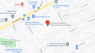 Elmwood Gardens Of Presbyterian Senior Care in google map