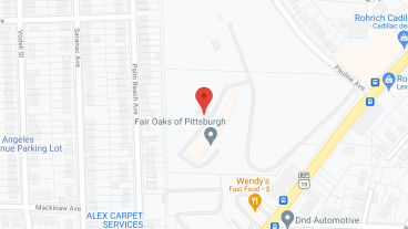 Fair Oaks at Pittsburgh in google map