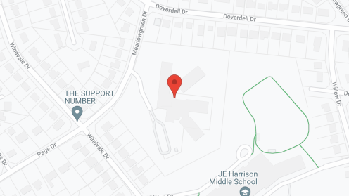 Map of the neighborhood around Overlook Green Senior Living