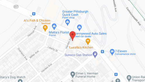 Map of the neighborhood around Sycamore Estate