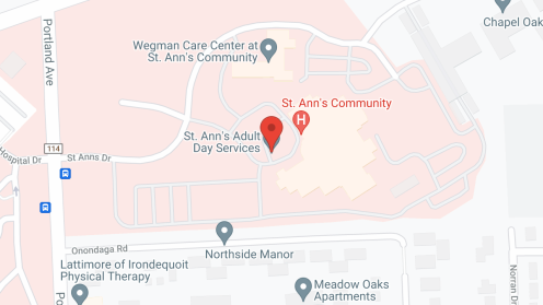 Map of the neighborhood around St Ann's Home Connection