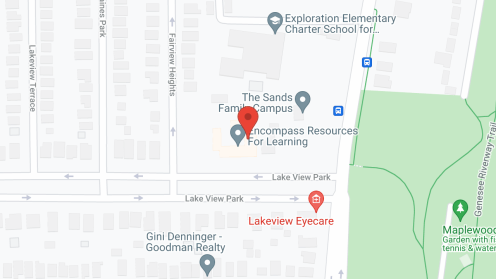 Map of the neighborhood around Nazareth Academy Convent