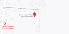 Brown Square Village in google map