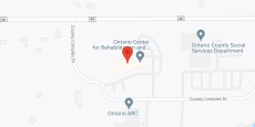 Ontario Center in google map