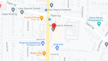 Elderwood at Amherst in google map