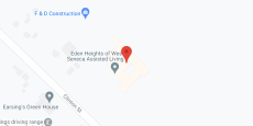 Eden Heights of West Seneca in google map