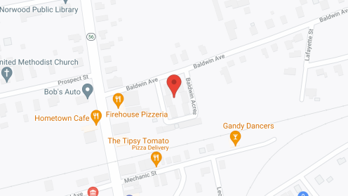 Map of the neighborhood around Baldwin Acres Inc