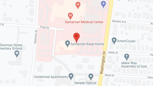 Map of the neighborhood around Samaritan Keep Nursing Home