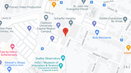 Map of the neighborhood around Schaffer Heights