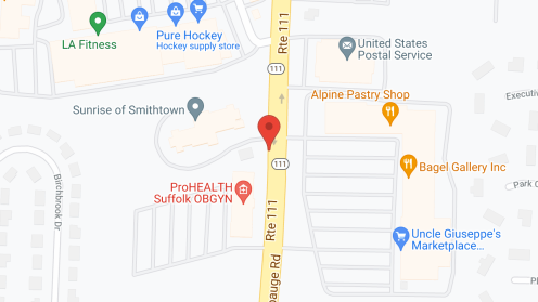 Map of the neighborhood around Sunrise of Smithtown