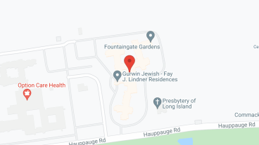 Gurwin Jewish- Fay J. Lindner Residences in google map