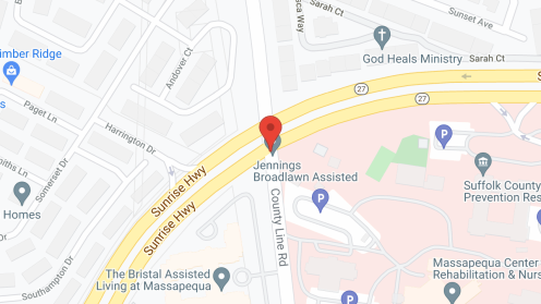 Map of the neighborhood around Massapequa Center Nursing and Rehabilitation