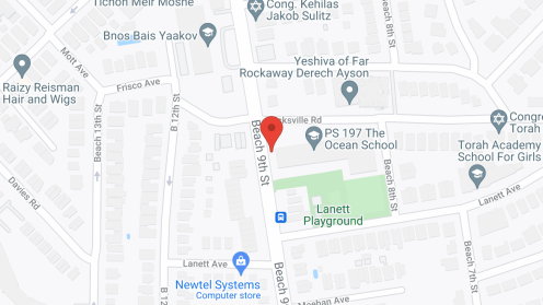 Map of the neighborhood around Surfside Manor