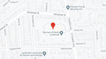 Sunrise of North Lynbrook in google map