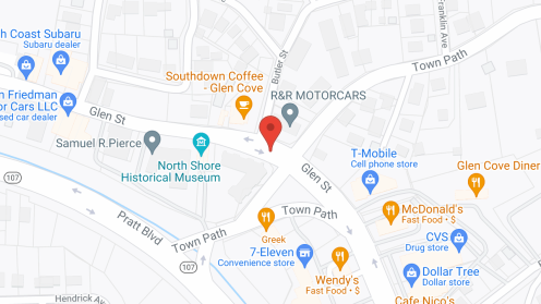 Map of the neighborhood around Atria Glen Cove