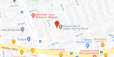 Ozanam Hall Nursing Home of Queens in google map