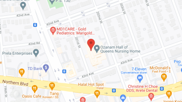 Ozanam Hall Nursing Home of Queens in google map