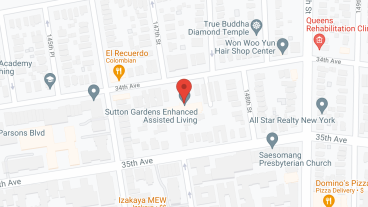 Sutton Gardens Assisted Living in google map