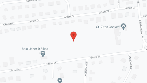 Map of the neighborhood around St Zita's Villa