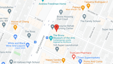 Concourse Rehab & Nursing Ctr in google map