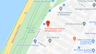The Riverside Premier Rehabilitation and Healing Center in google map