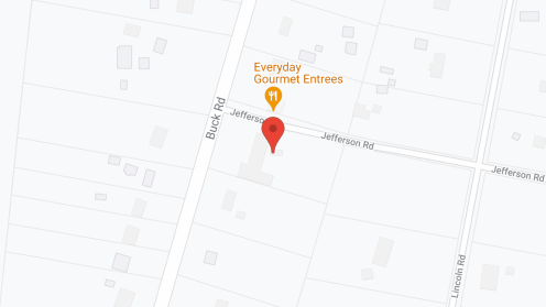 Map of the neighborhood around Rosario Haus