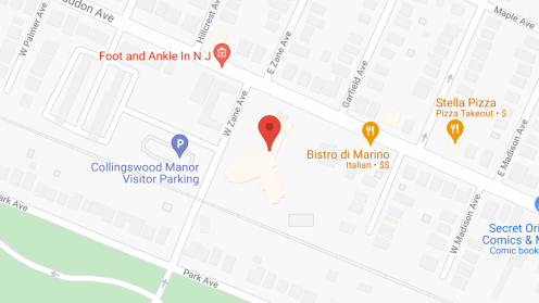 Map of the neighborhood around United Methodist Communities Collingswood