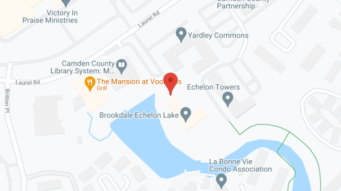 Map of the neighborhood around Brookdale Echelon Lake