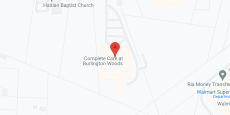 Burlington Woods in google map