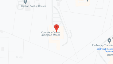 Burlington Woods in google map