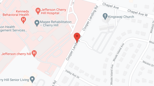 Map of the neighborhood around Cherry Hill Senior Living