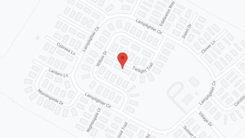 Map of the neighborhood around Country View Village