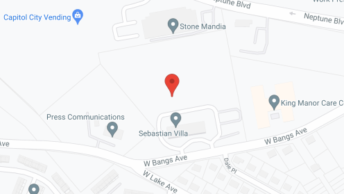 Map of the neighborhood around Sebastian Villa