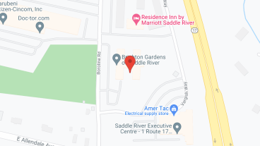 Brighton Gardens of Saddle River in google map