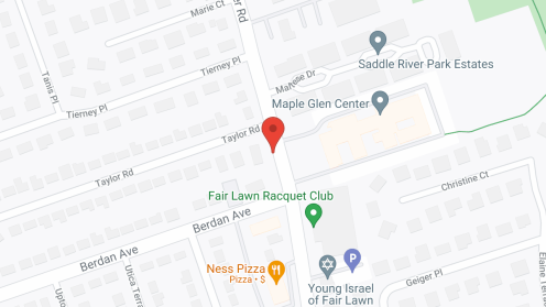 Map of the neighborhood around Maple Glen Center