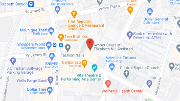 Amber Court of Elizabeth in google map