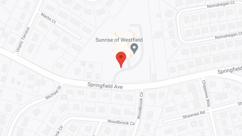 Map of the neighborhood around Sunrise of Westfield