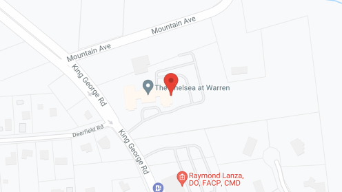 Map of the neighborhood around Mira Vie Warren