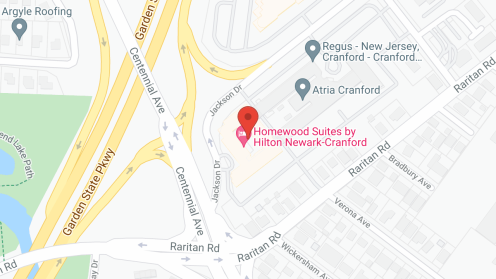 Map of the neighborhood around Atria Cranford