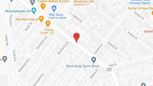 Map of the neighborhood around Daughters of Miriam Ctr-Aged