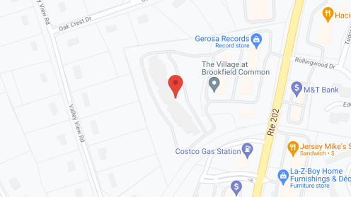 Map of the neighborhood around The Village at Brookfield Common