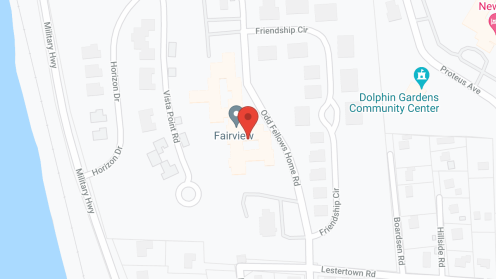 Map of the neighborhood around Fairview