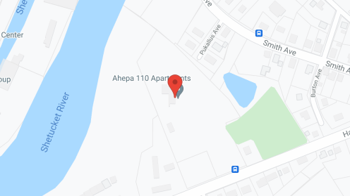 Map of the neighborhood around Ahepa 110 Apartments