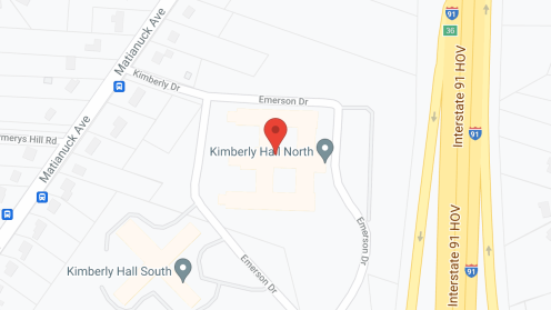 Map of the neighborhood around Kimberly Hall