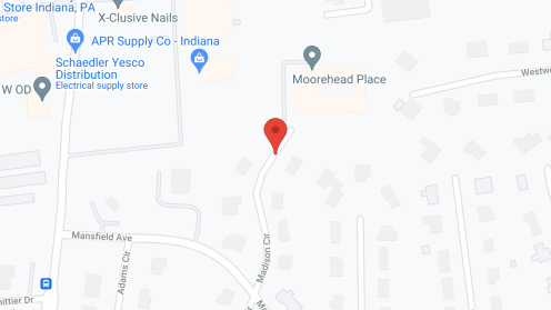 Map of the neighborhood around Moorehead Place