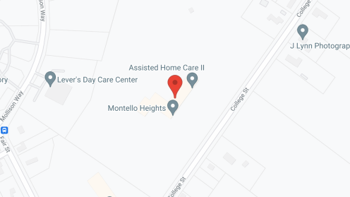 Map of the neighborhood around Montello Heights