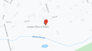 Langdon Place of Keene in google map
